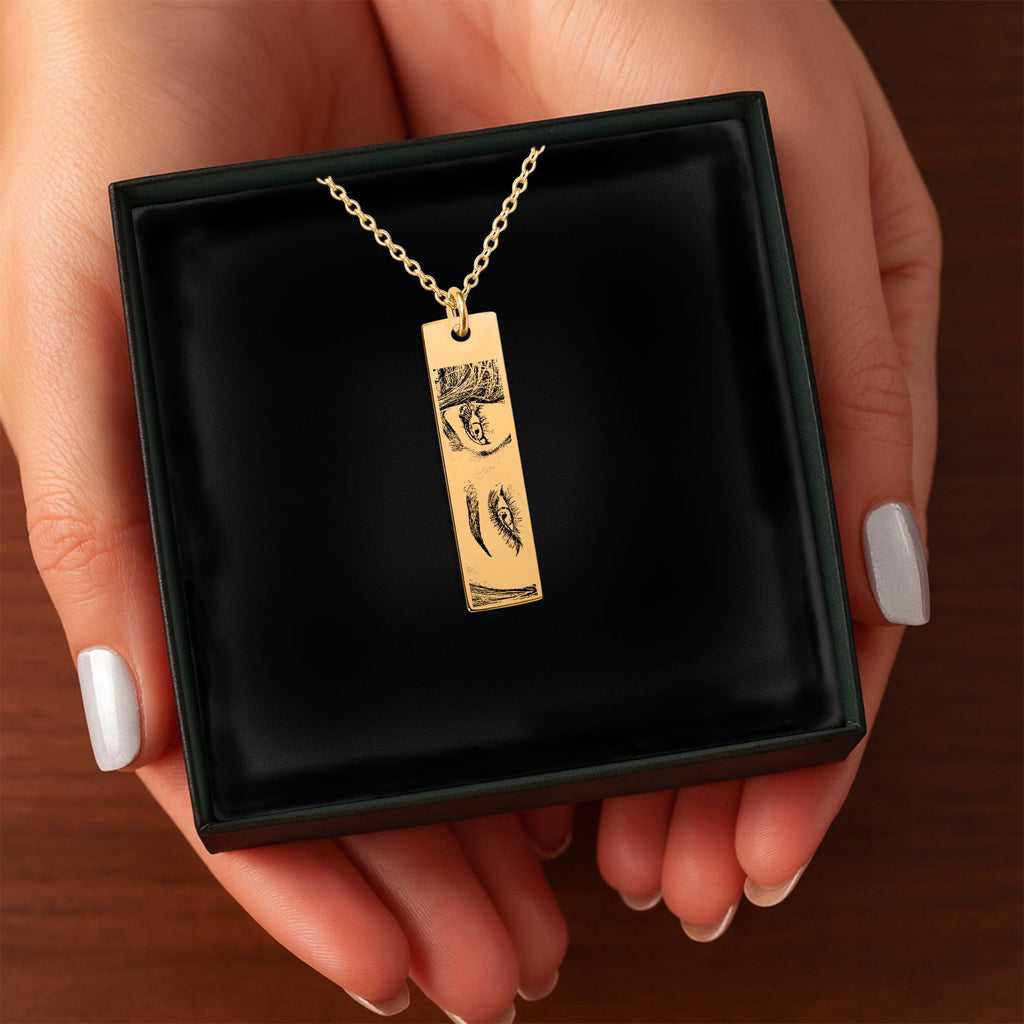Vertical Bar Necklace