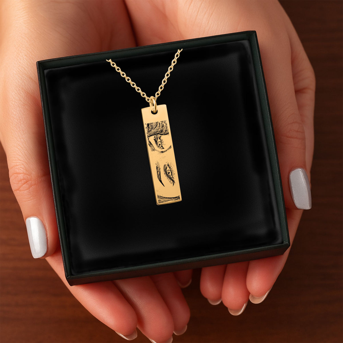 Vertical Bar Necklace