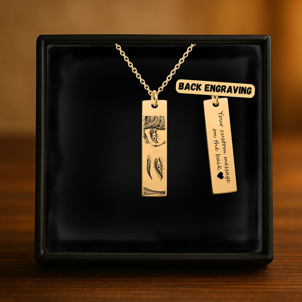 Vertical Bar Necklace