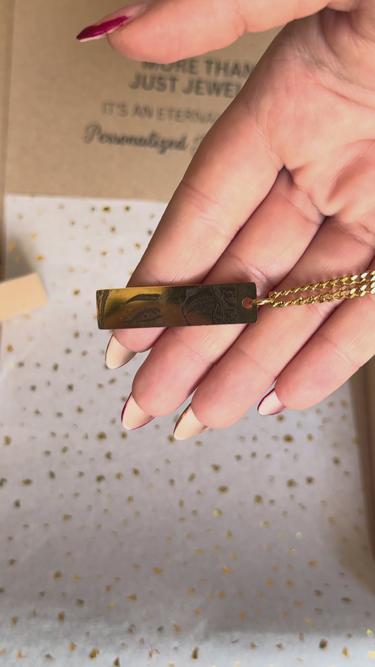 Vertical Bar Necklace